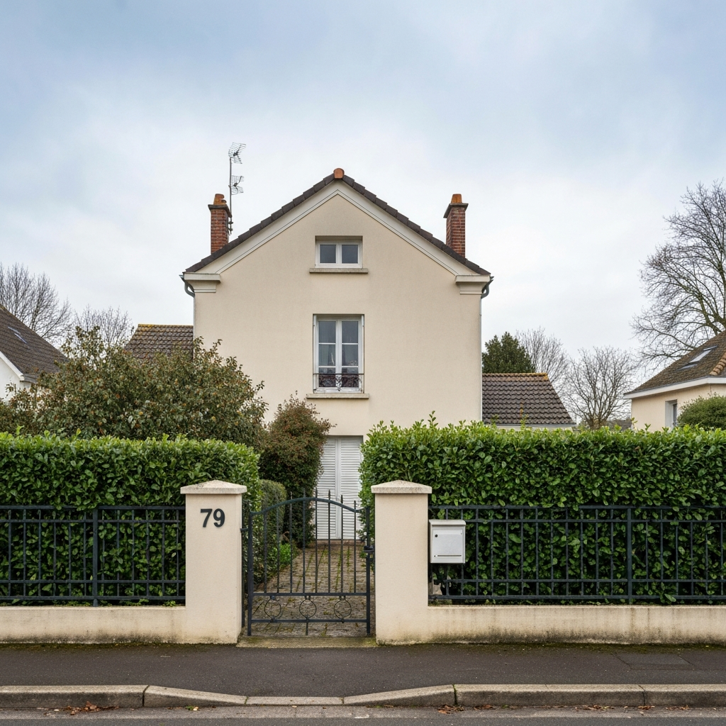 Vue d'un appartement à La Rochette en cours d'estimation pour une succession