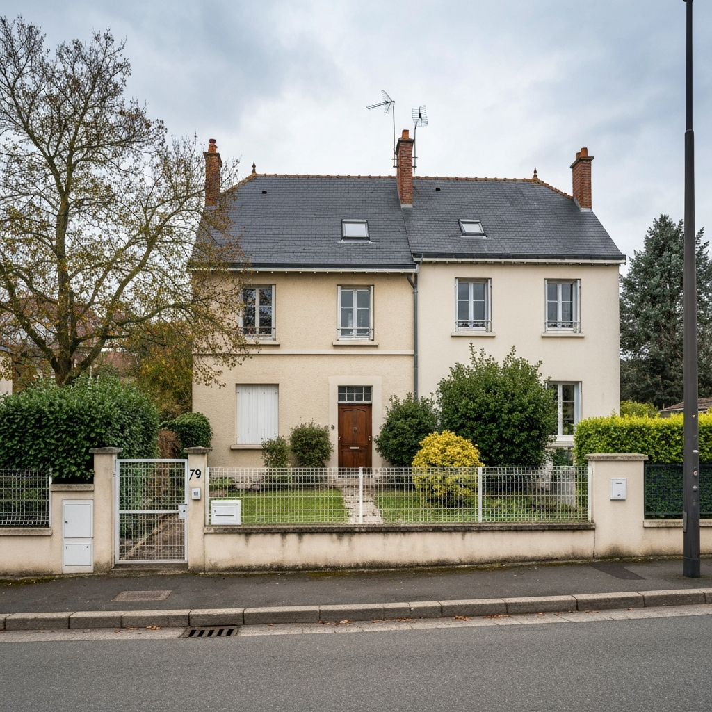 Vue aérienne de La Rochette 77000 pour une estimation rapide