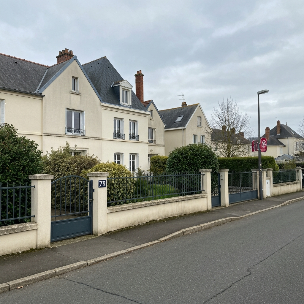 Interface du simulateur pour estimer la valeur d'un appartement à Vaux-le-Pénil