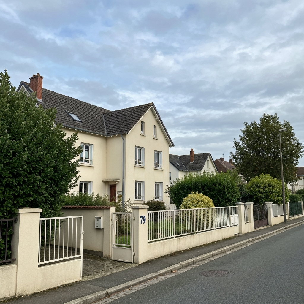 Capture d'écran du simulateur d'estimation de maison à Livry-sur-Seine