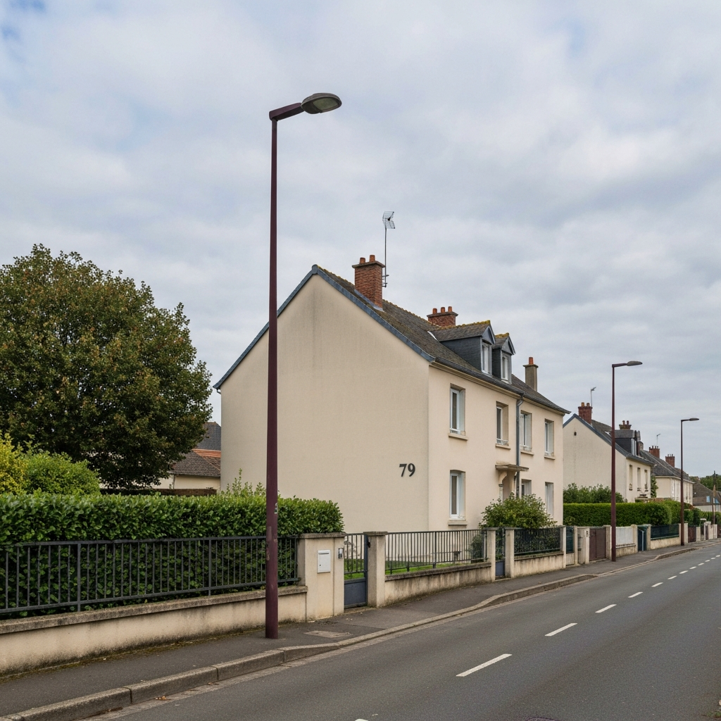 Vue d'une maison à Livry-sur-Seine pour estimation en cas de divorce