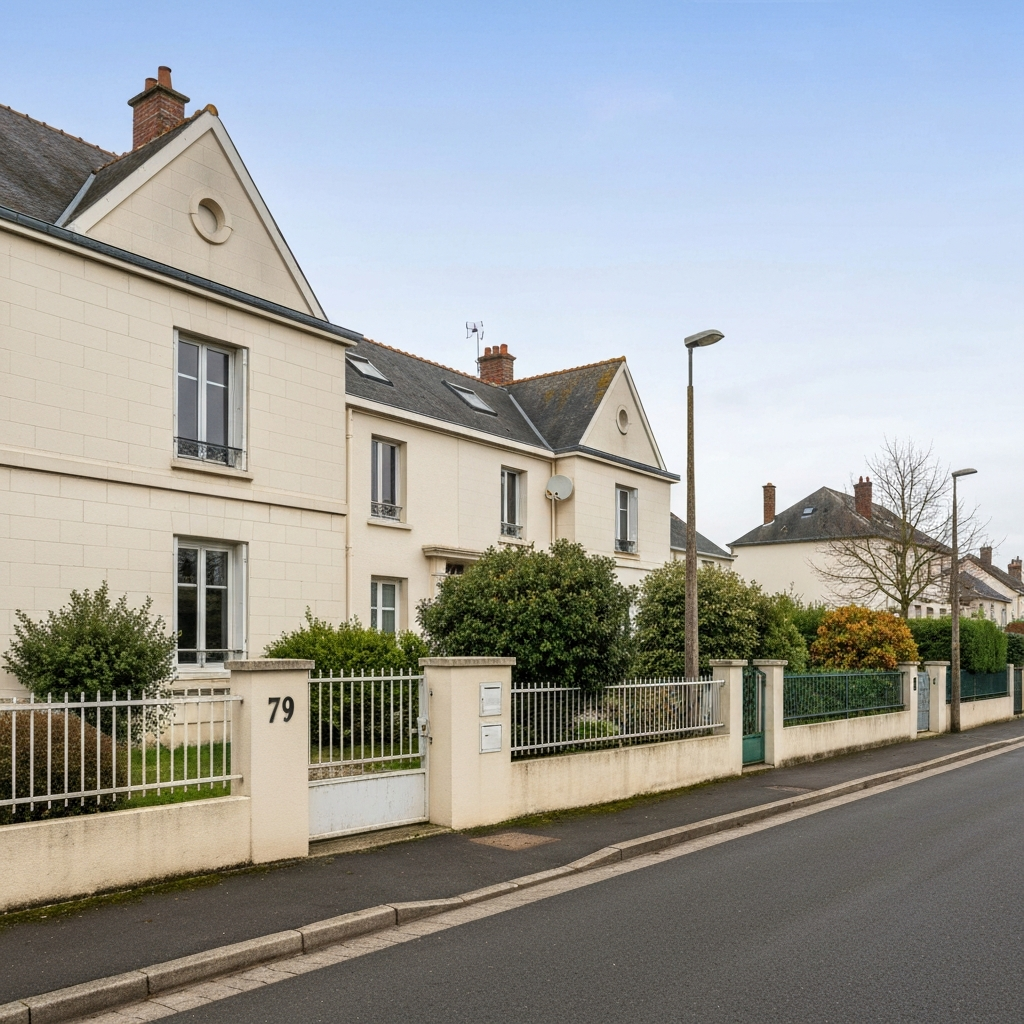Vue aérienne d'une maison avec jardin à Livry-sur-Seine pour une estimation immobilière