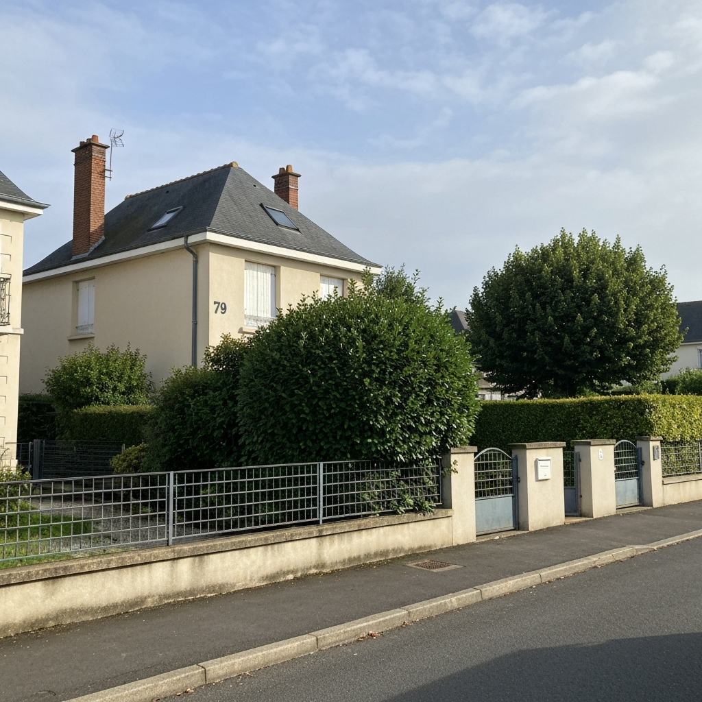 Vue d'une maison à La Rochette nécessitant des travaux pour estimation