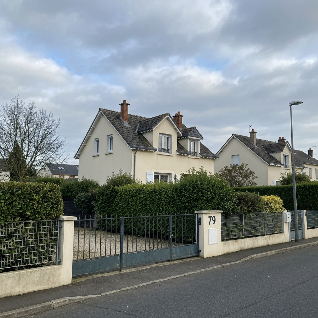 Vue d'un pavillon à Livry-sur-Seine pour estimation immobilière