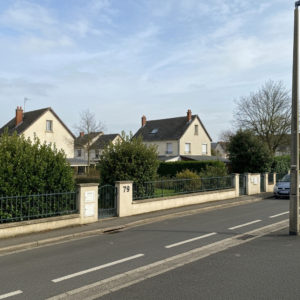 Graphique montrant l'évolution des prix de l'immobilier à La Rochette 77000
